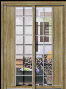 Custom Prehung Interieur 60x80 automatische schommeldeuren Victoriaanse stijl kfc deur