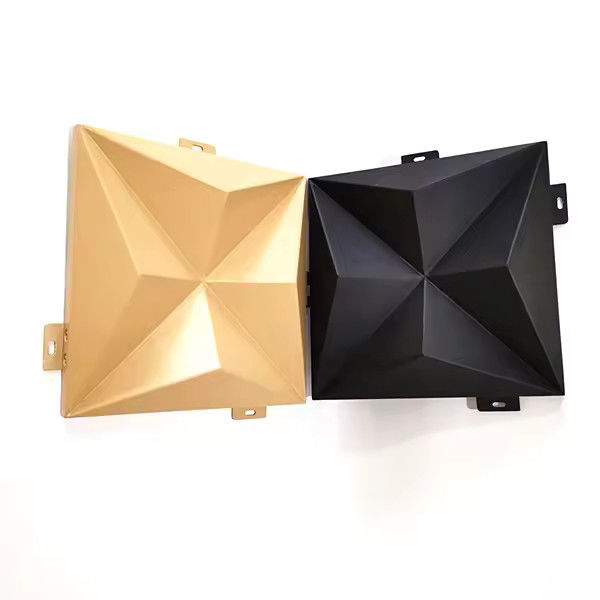 Aluminium veneerpaneel 1,5 mm dikte glad patroon hoge corrosiebestendigheid