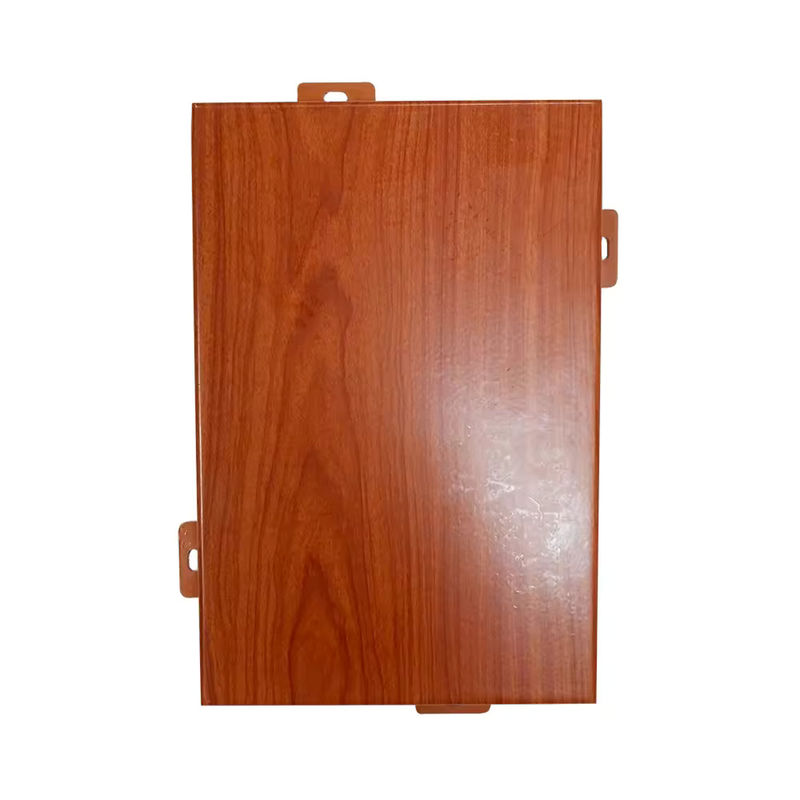 Aluminium veneerpaneel 1,5 mm dikte glad patroon hoge corrosiebestendigheid
