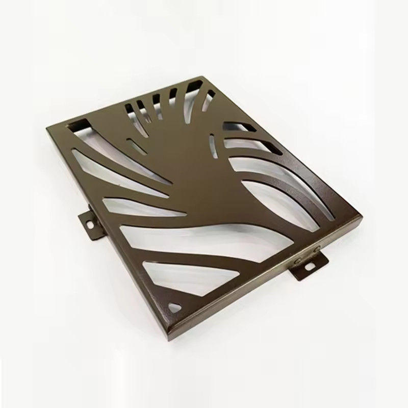 Aluminium fineer gordijnmuur met winddrukweerstand ≤2,5KN/m2 geluidsisolatieprestaties ≥35dB Levensduur ≥15