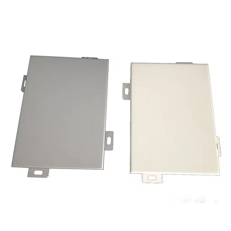 2.0 mm Gelast aluminium gordijnmuur met 800 Pa waterdichtheid Externe installatie
