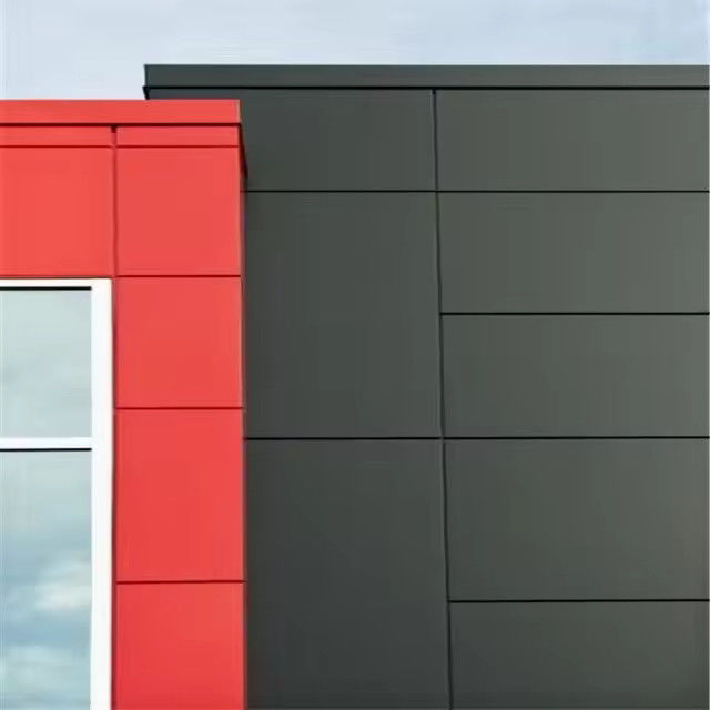 Winddrukweerstand 4.5kPa-5.0kPa Venstermuursysteem met luchtdoorlaatbaarheid Klasse 4