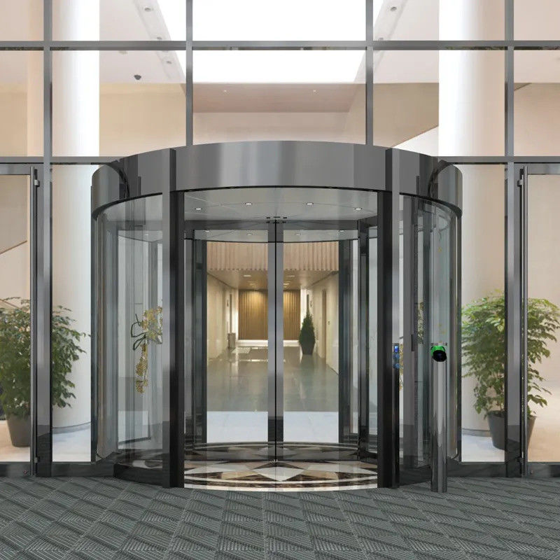 Behoorlijke en automatische draaideur voor veilige en moderne toegang tot commerciële gebouwen