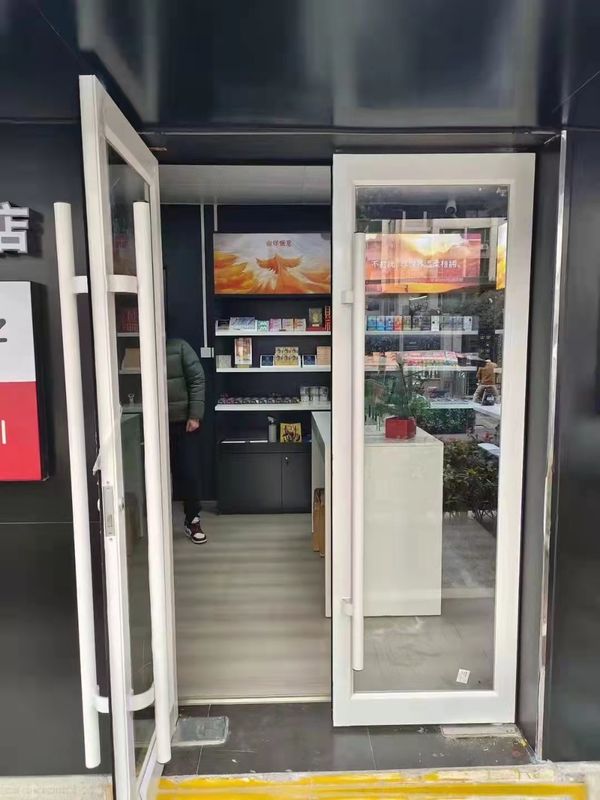 Frameless Double Pivot Door 36 Inch automatische schommeldeur KFC Doors