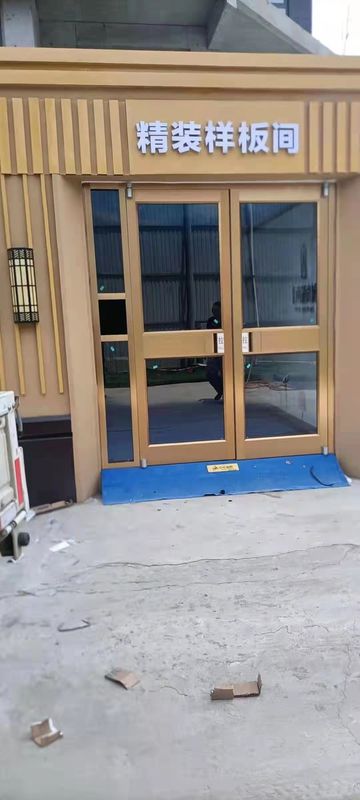 Frameless Double Pivot Door 36 Inch automatische schommeldeur KFC Doors