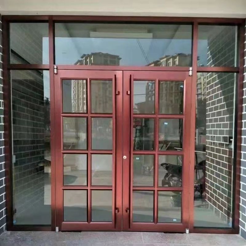Afstandsbediening deuren Witte UPVC 24 inch automatische schommeldeur KFC deur