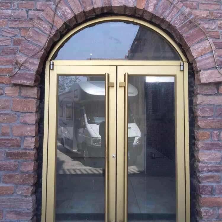 Moderne interieur decoratieve balkon winkel voorkant Aluminium Casement deur