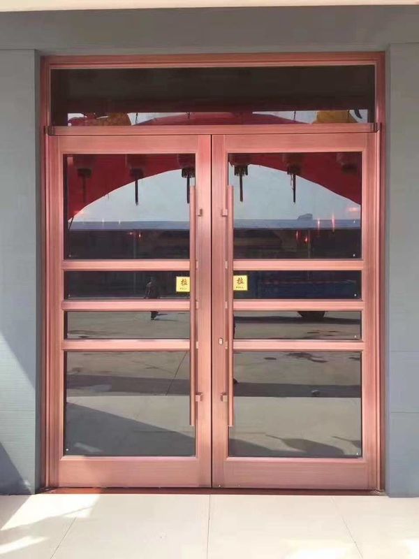 Fluorkoolstof gecoate aluminium voordeur voordeur KFC winkel