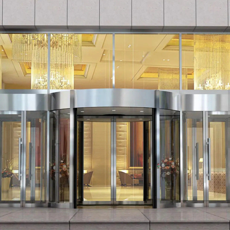 Automatische draaideur, veelzijdig en veilig, voor hotels, gastenhuizen, commerciële gebouwen